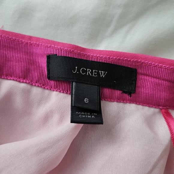 J. Crew Multicolor A-Line Skirt - Sz 6 - Picture 6 of 6